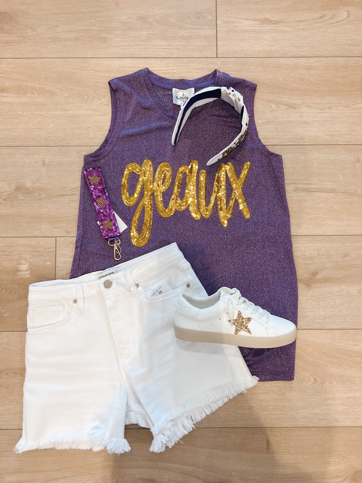 Geaux Sequin Tank