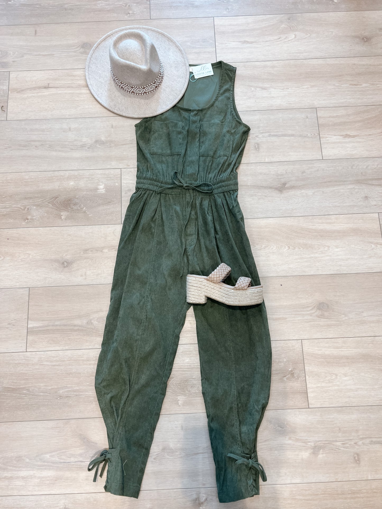 Hop Aboard Woven Jumpsuit