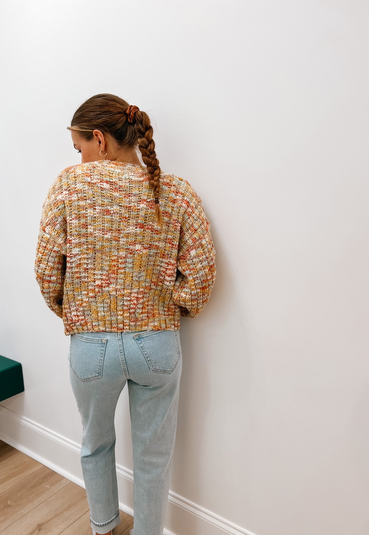 Multicolored Thread Cardigan
