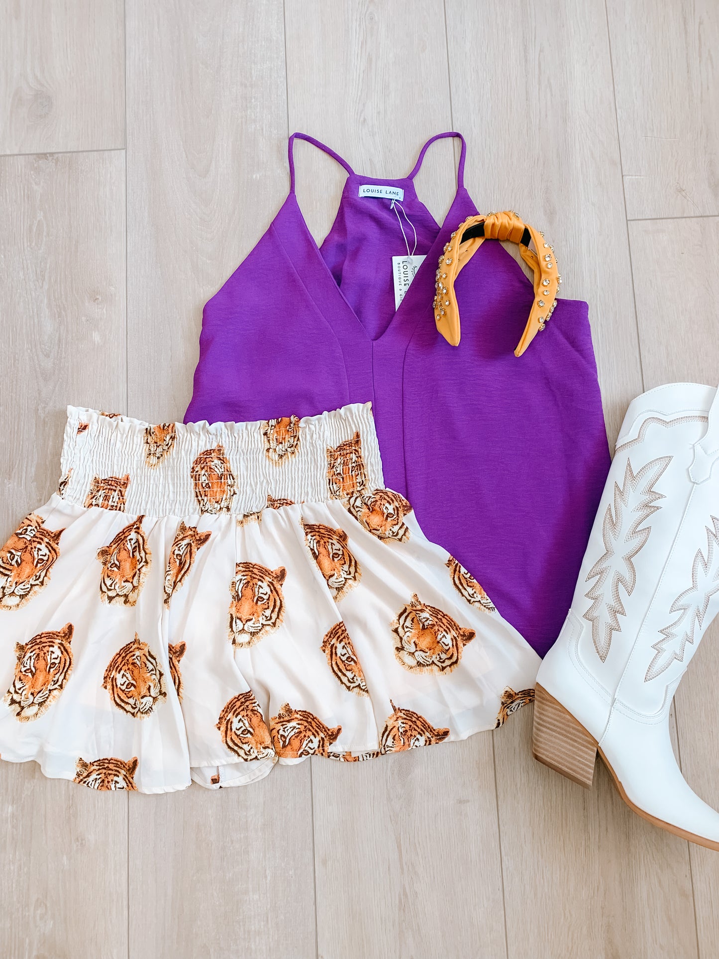 Solid Purple Tank Top