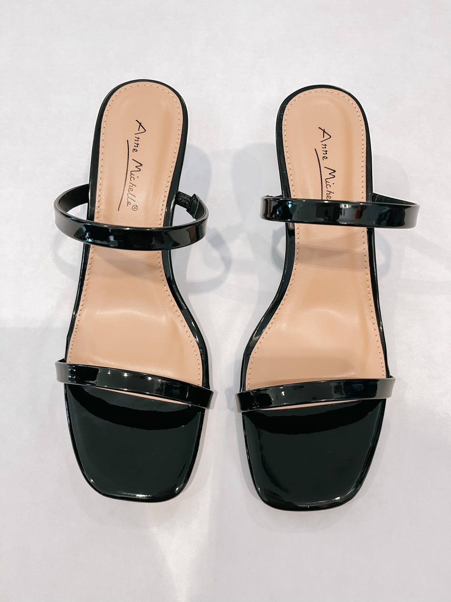 Open Toe Slip On Heel