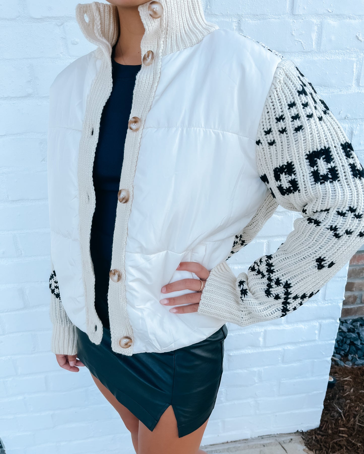 Aztec Puff Jacket