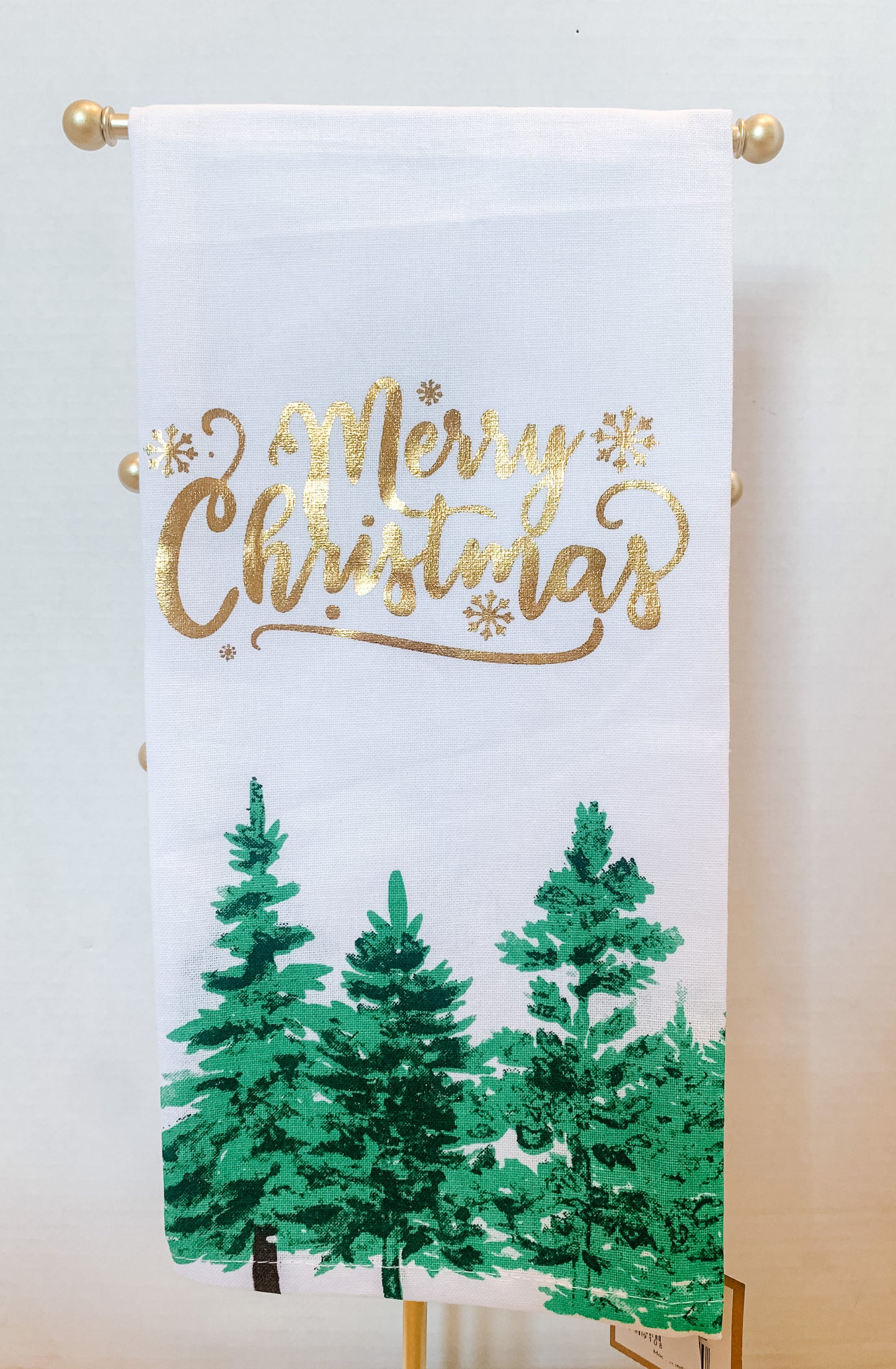 Glamour Christmas Tree Hand Towel