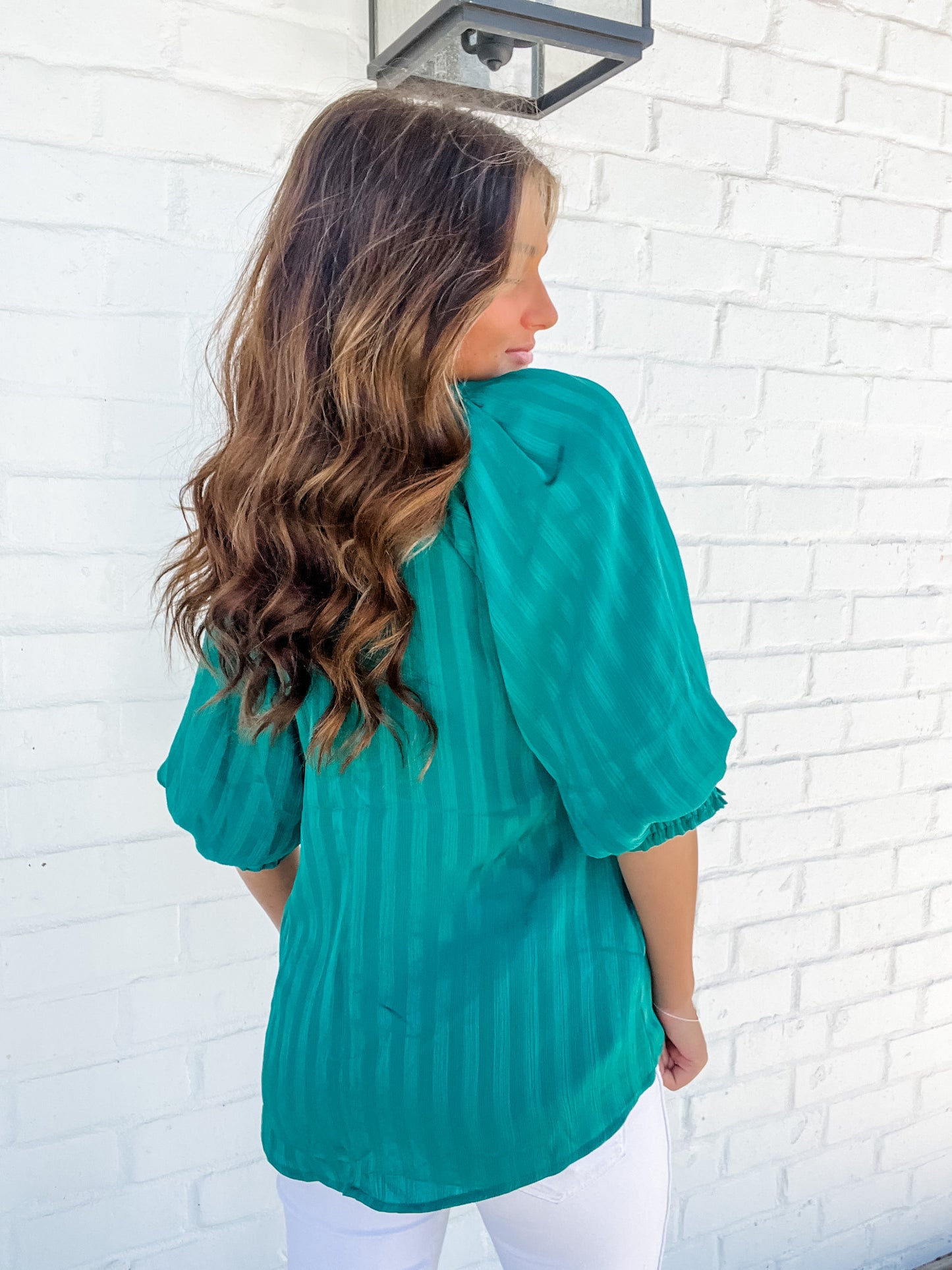 Going Green Blouse
