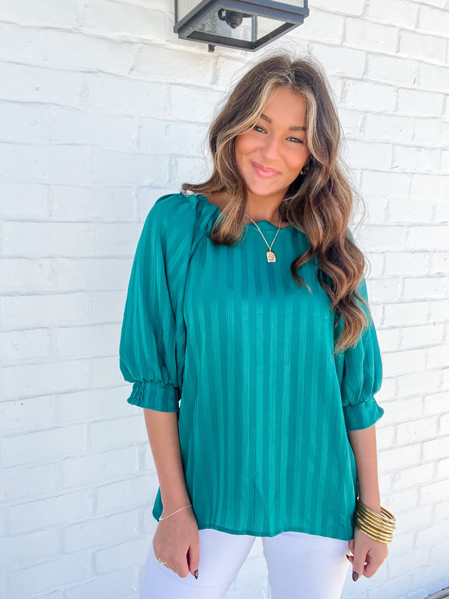 Going Green Blouse