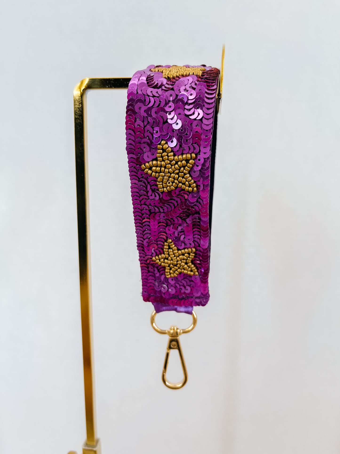 Purple Star Key Chain