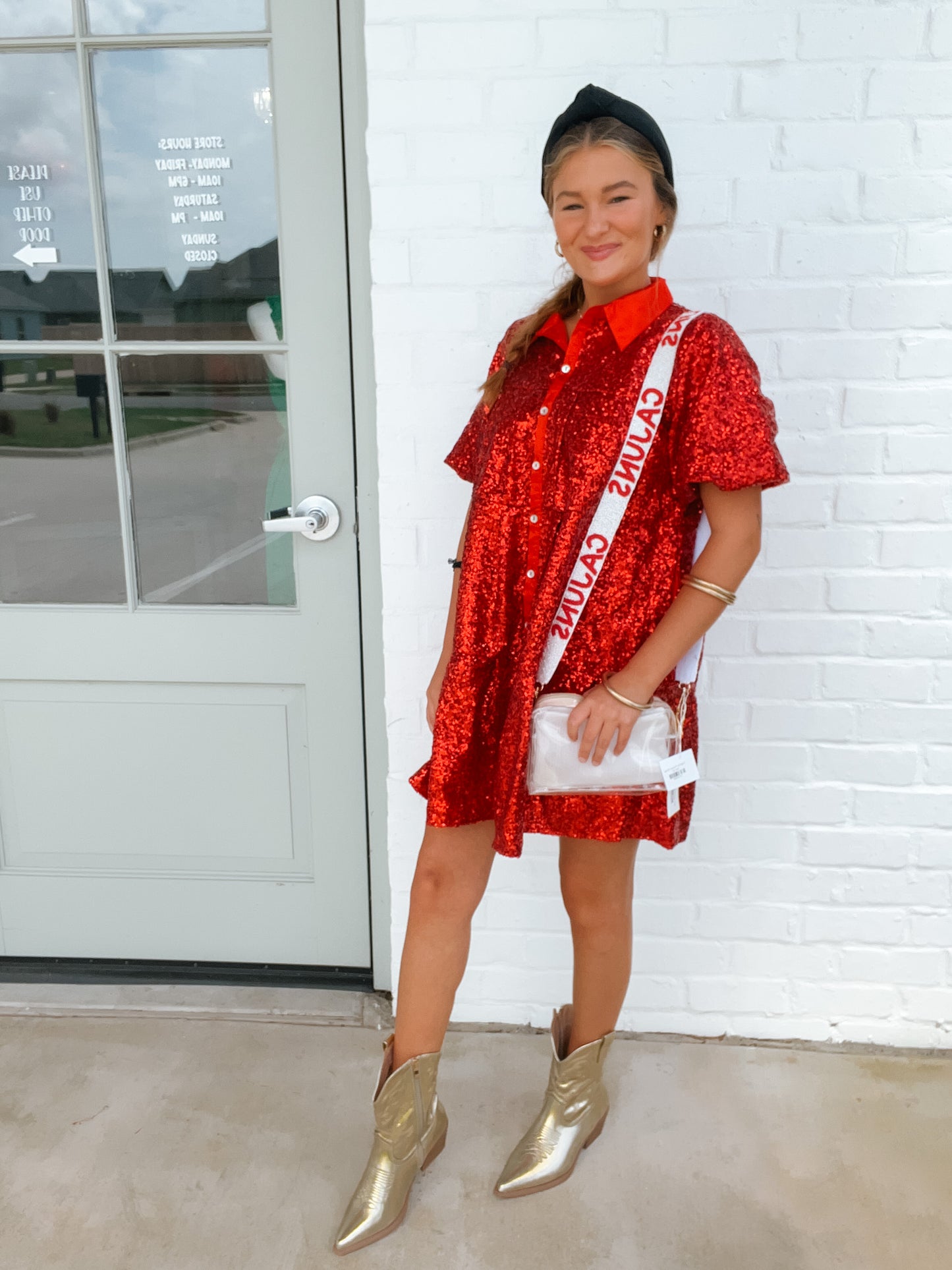 Sequin Mini Dress
