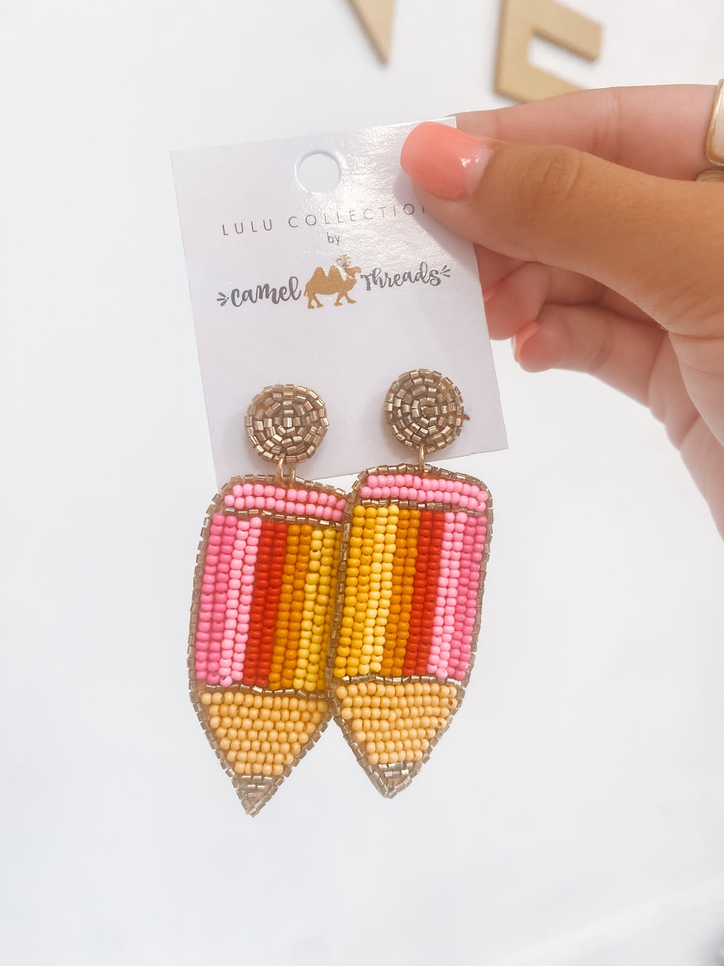Pencil Earrings