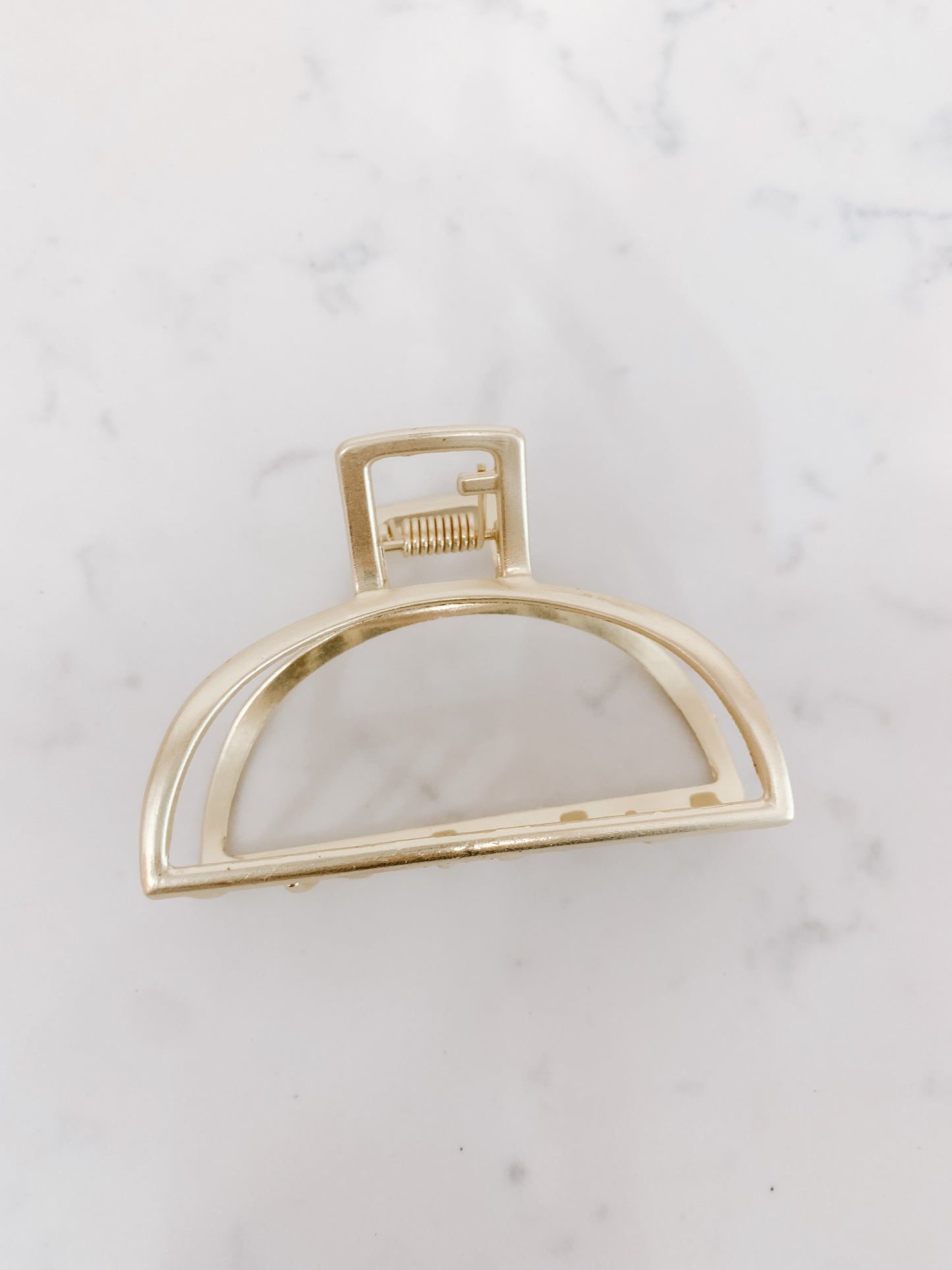 Gold Triangle Hair Clip