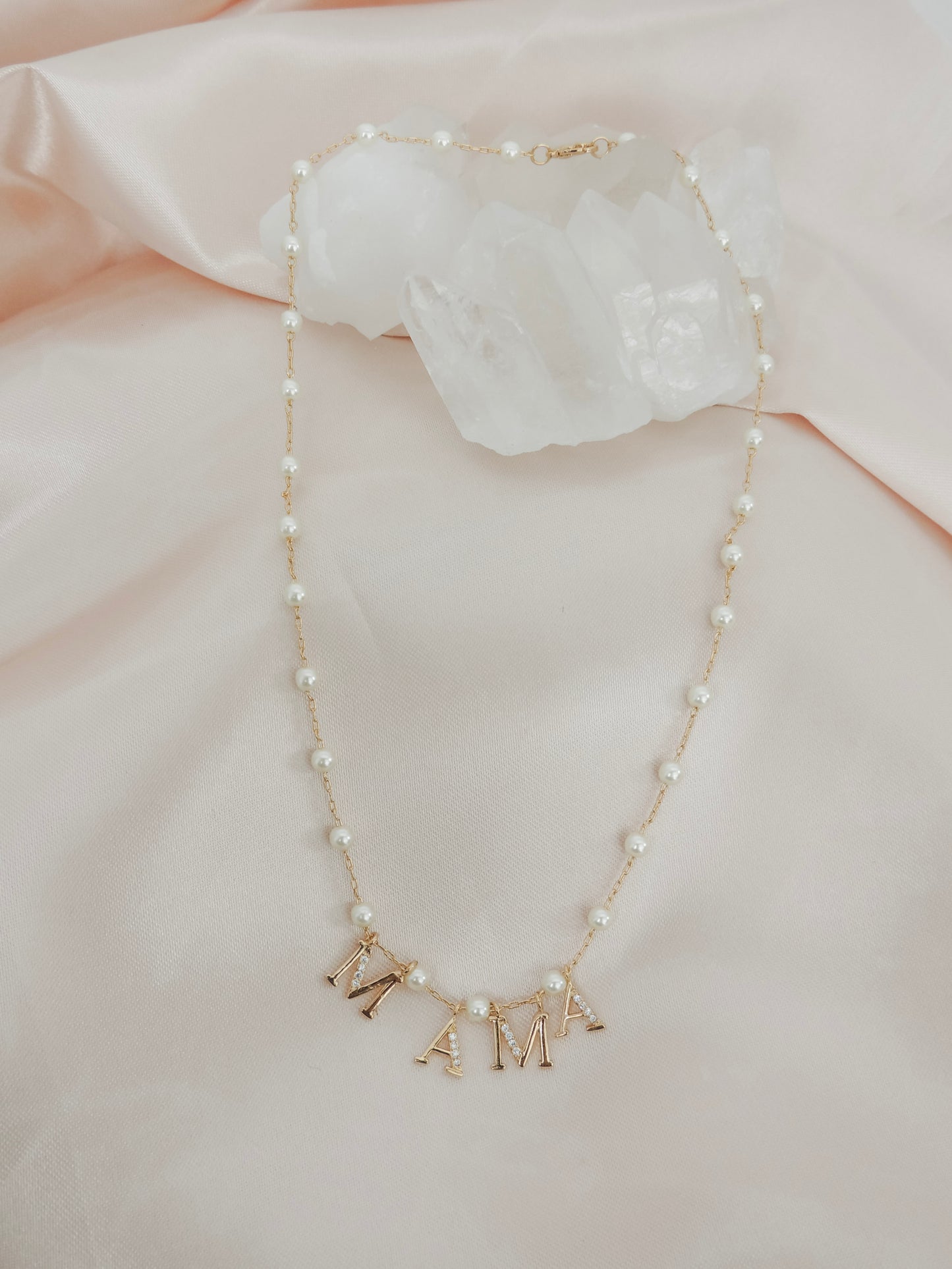 Mama Salt Water Pearl Necklace