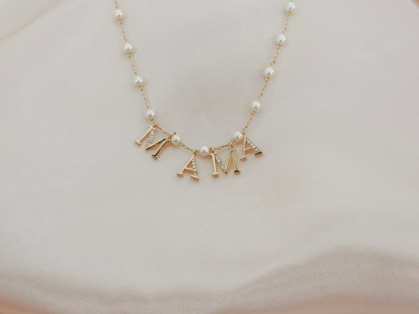 Mama Salt Water Pearl Necklace