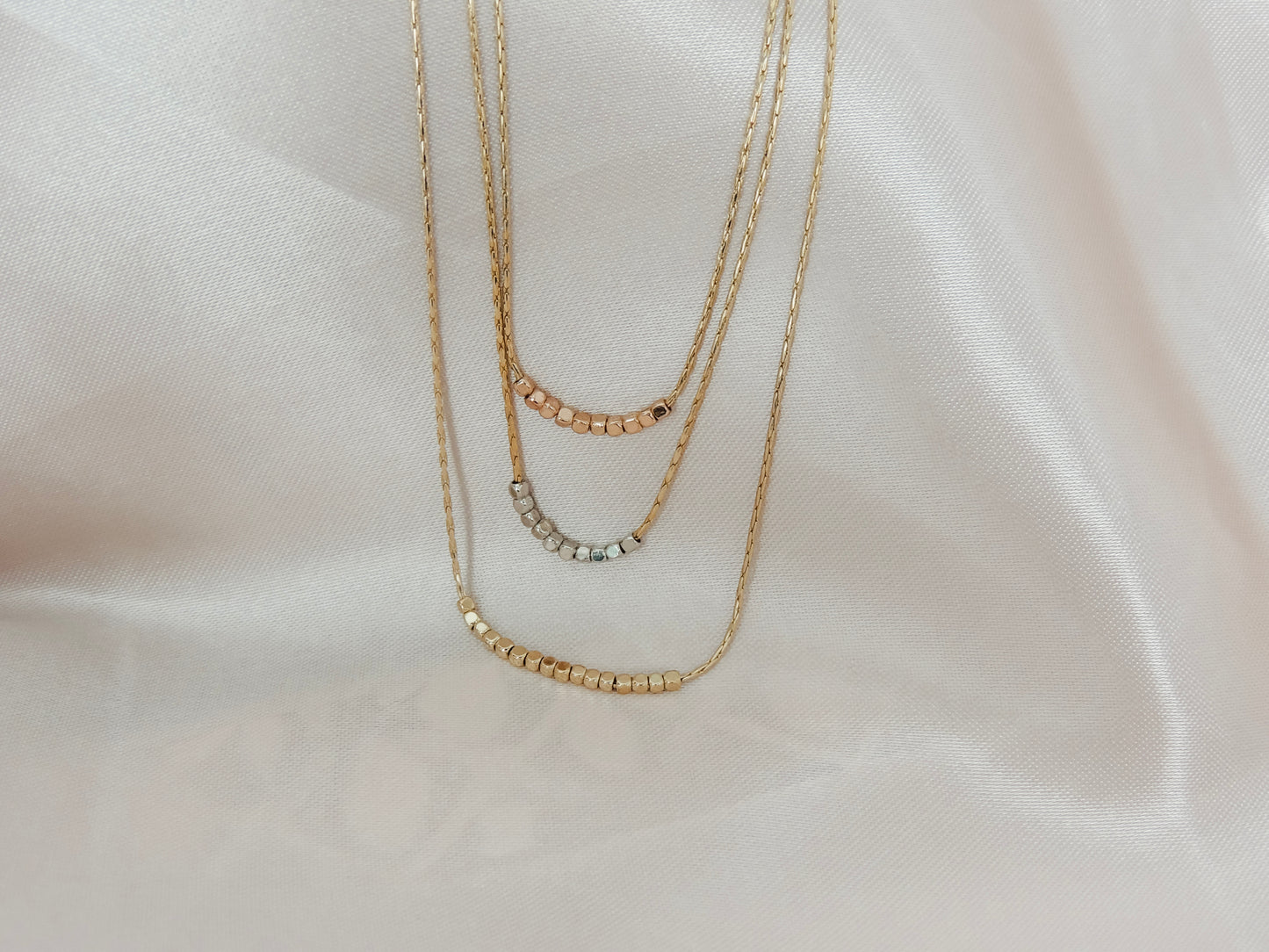 Three Tone Necklace