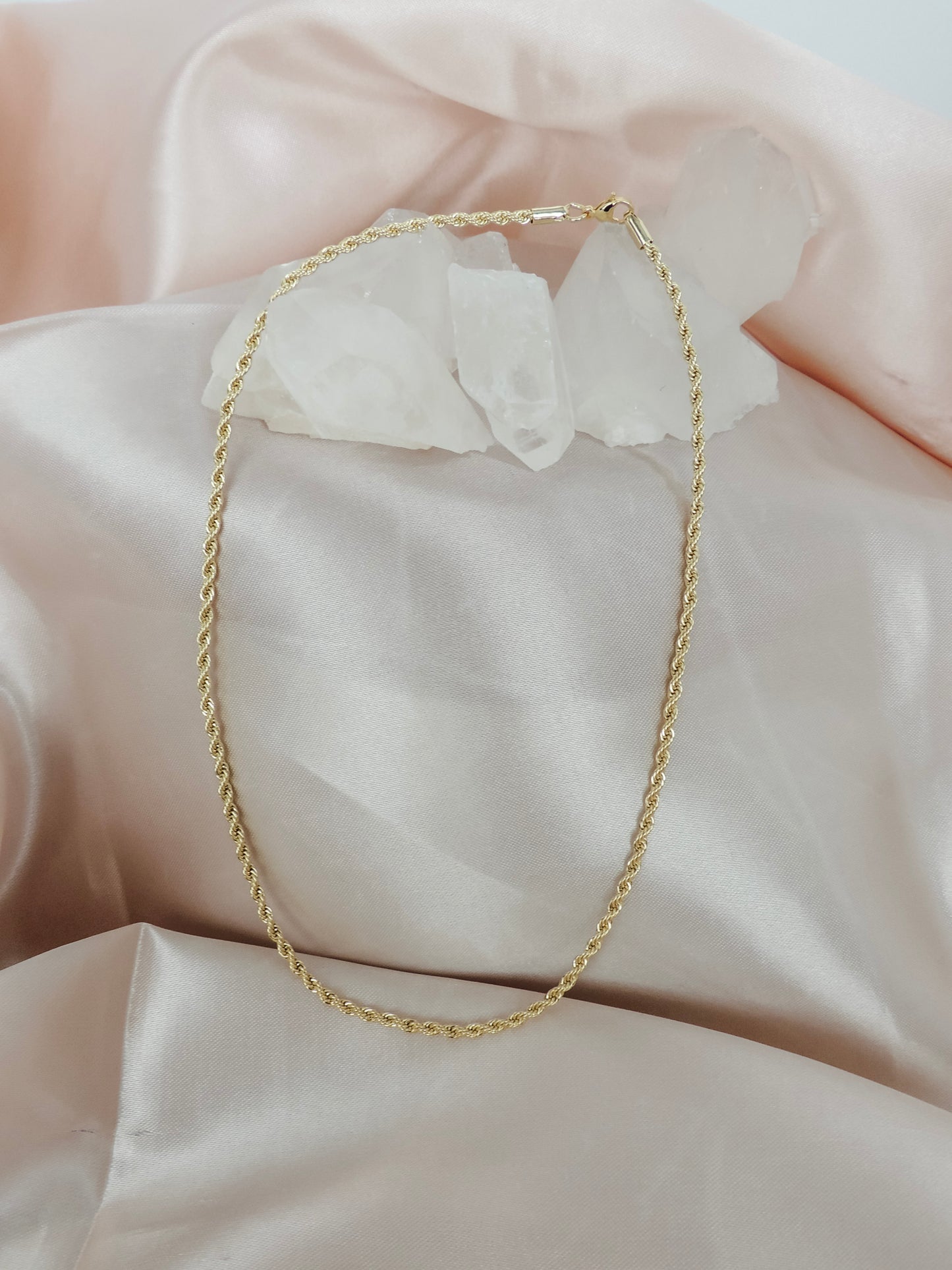 Gold Rope Necklace