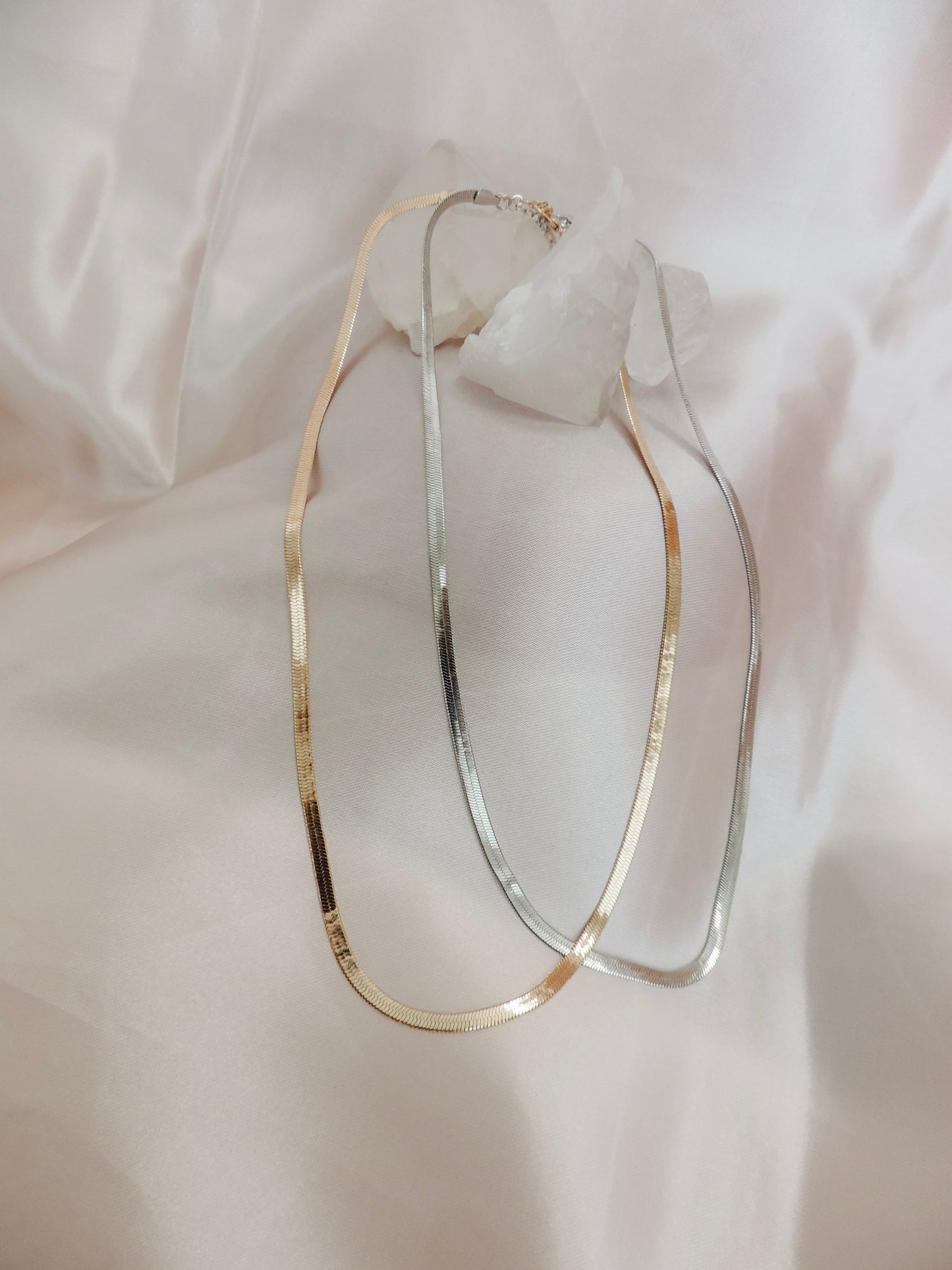 Herringbone Thin Necklace