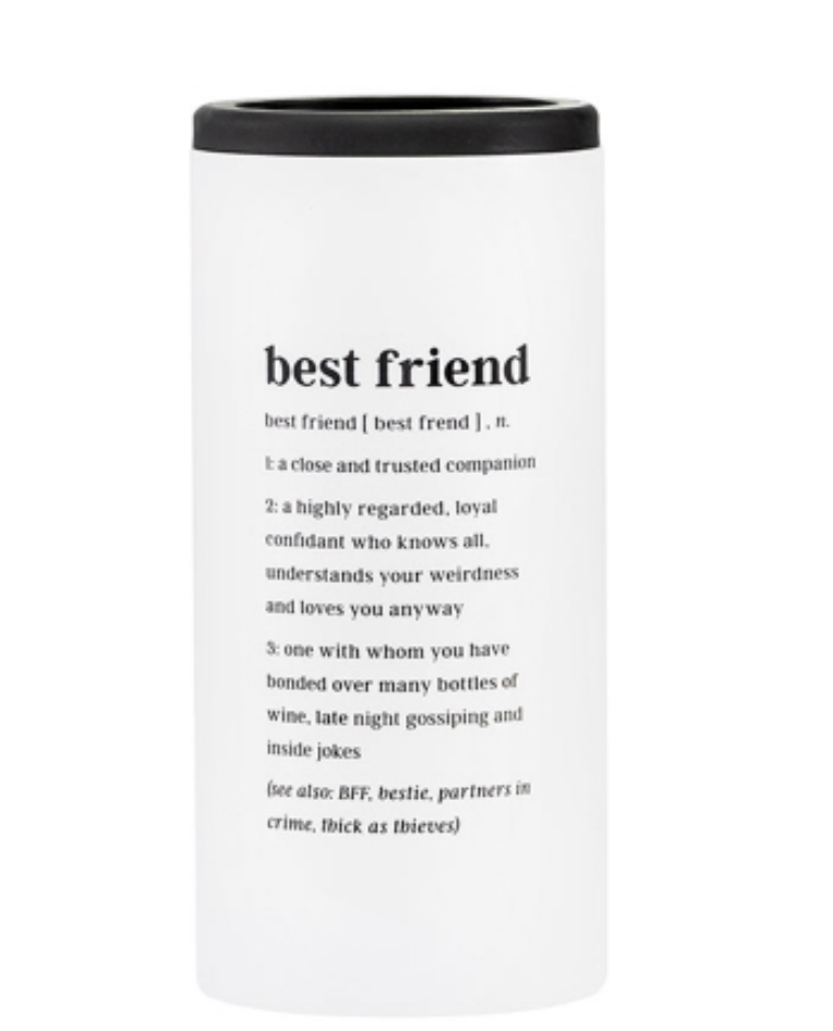 Best Friend Slim Can Cooler