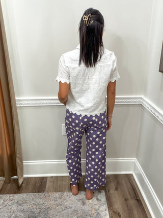 Dottie Polka Dot Pants