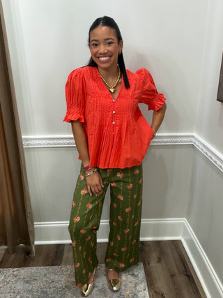 Juniper Rose Wide-Leg Pants