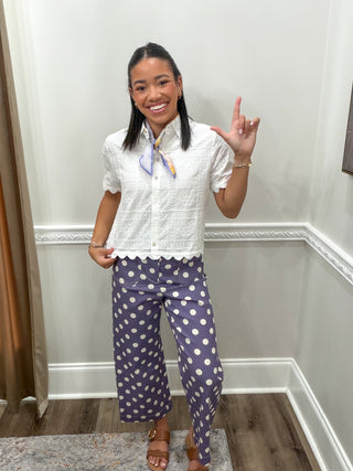 Dottie Polka Dot Pants