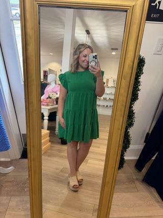 Bubble Sleeve Dress