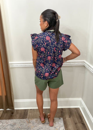 The Emerson Horsebit Shorts