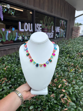 Gem Party Statement Necklace
