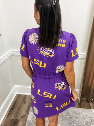 LSU Stadium Lights Dress (Trademarked) (Pre-Order) (ETA end of August/ beginning of September)