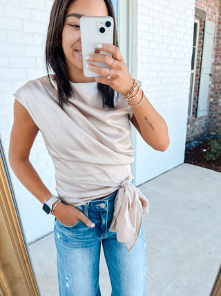 The Tie Blouse