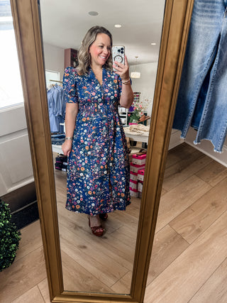 Fall Floral Garden Dress