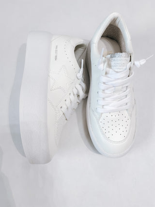 White Chunky Vintage Havana Sneakers