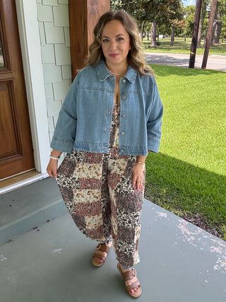 Marley Patchwork Jumpsuit