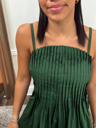 Sienna Pleated Mini Dress