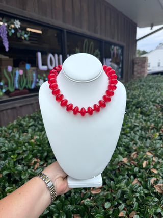 Cherry Pop Statement Necklace