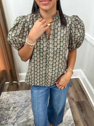 Piper Paisley Blouse