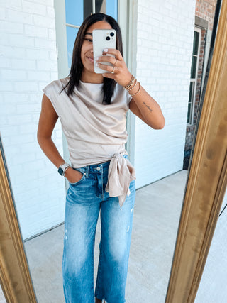 The Tie Blouse