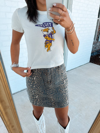 LSU Mascot Baby Tee