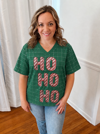 Ho Ho Ho Sparkle Tee (Pre-Order)