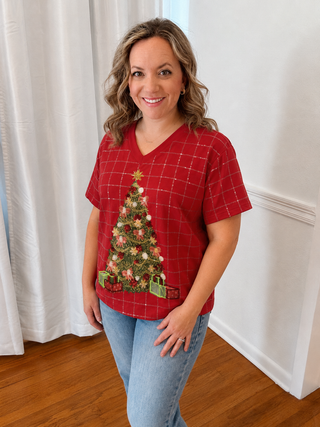 Christmas Tree Sparkle Tee (Pre-Order)