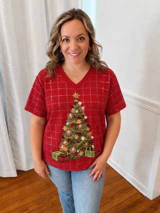 Christmas Tree Sparkle Tee (Pre-Order)