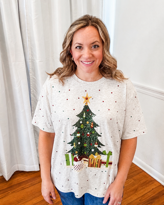 Christmas Morning Sparkle Tee (Pre-Order)