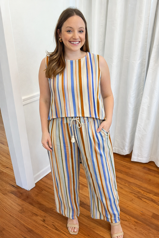 Golden Hour Stripe Top