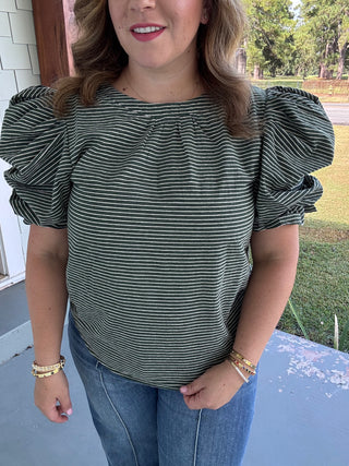Juniper Ruffle Sleeve Top