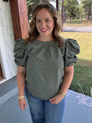 Juniper Ruffle Sleeve Top