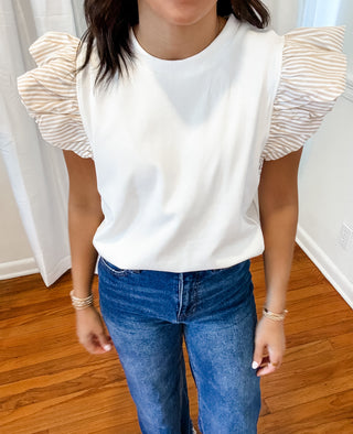 Harbor Ruffle Knit