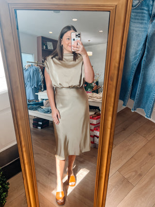 Easy Does It Midi Dress