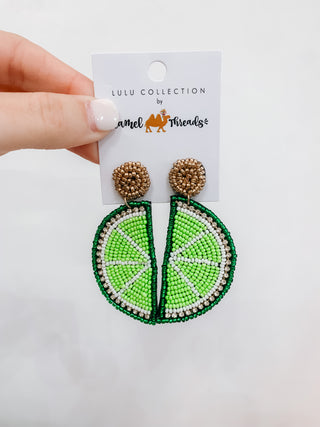 Lime Earrings