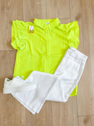 Flutter Sleeve Blouse