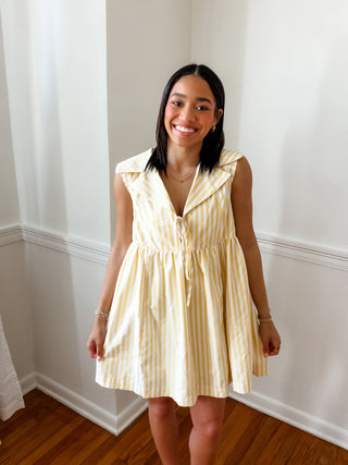 Sunny Sailor Stripe Dress