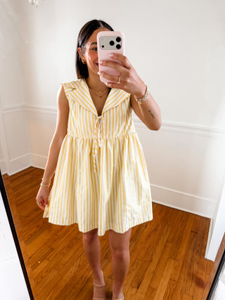 Sunny Sailor Stripe Dress