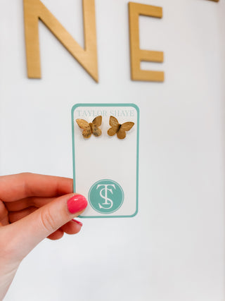 Blake Butterfly Studs