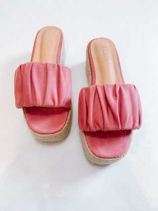 Pink Platform Sandal